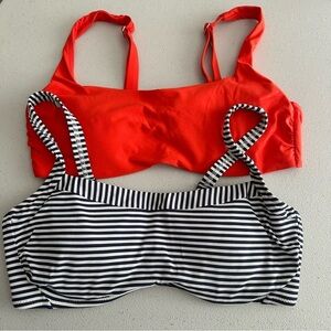 Athleta women’s 2 bikini tops